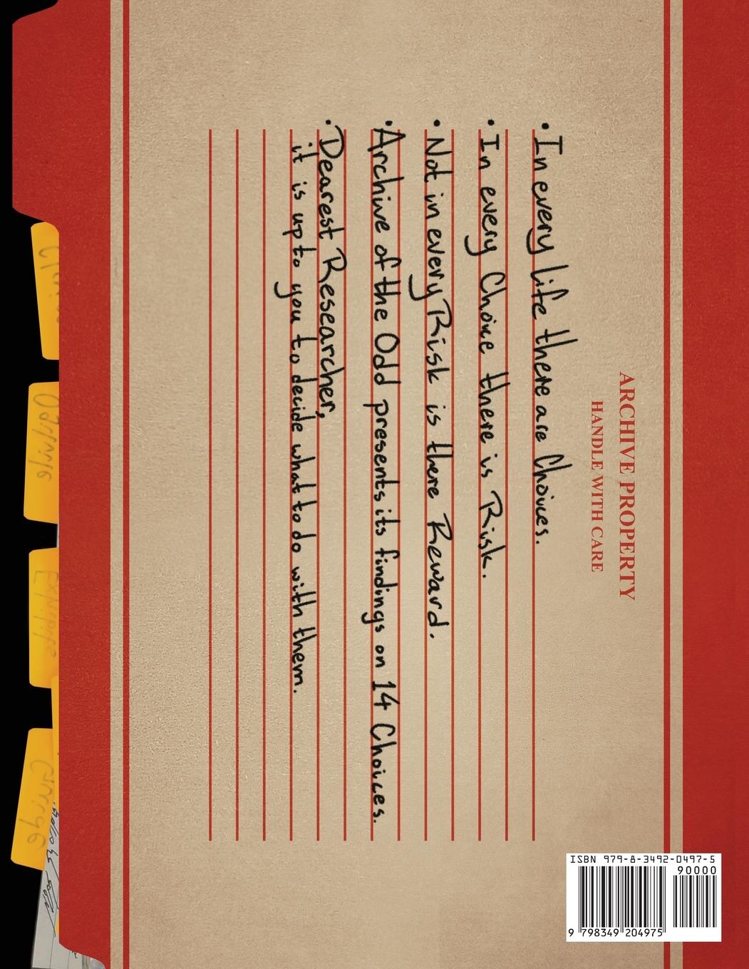 Rückseitencover Archive of the Odd Issue #5