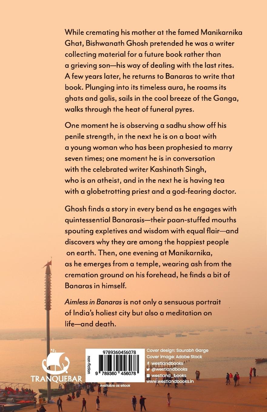 Rückseitencover Aimless in Banaras