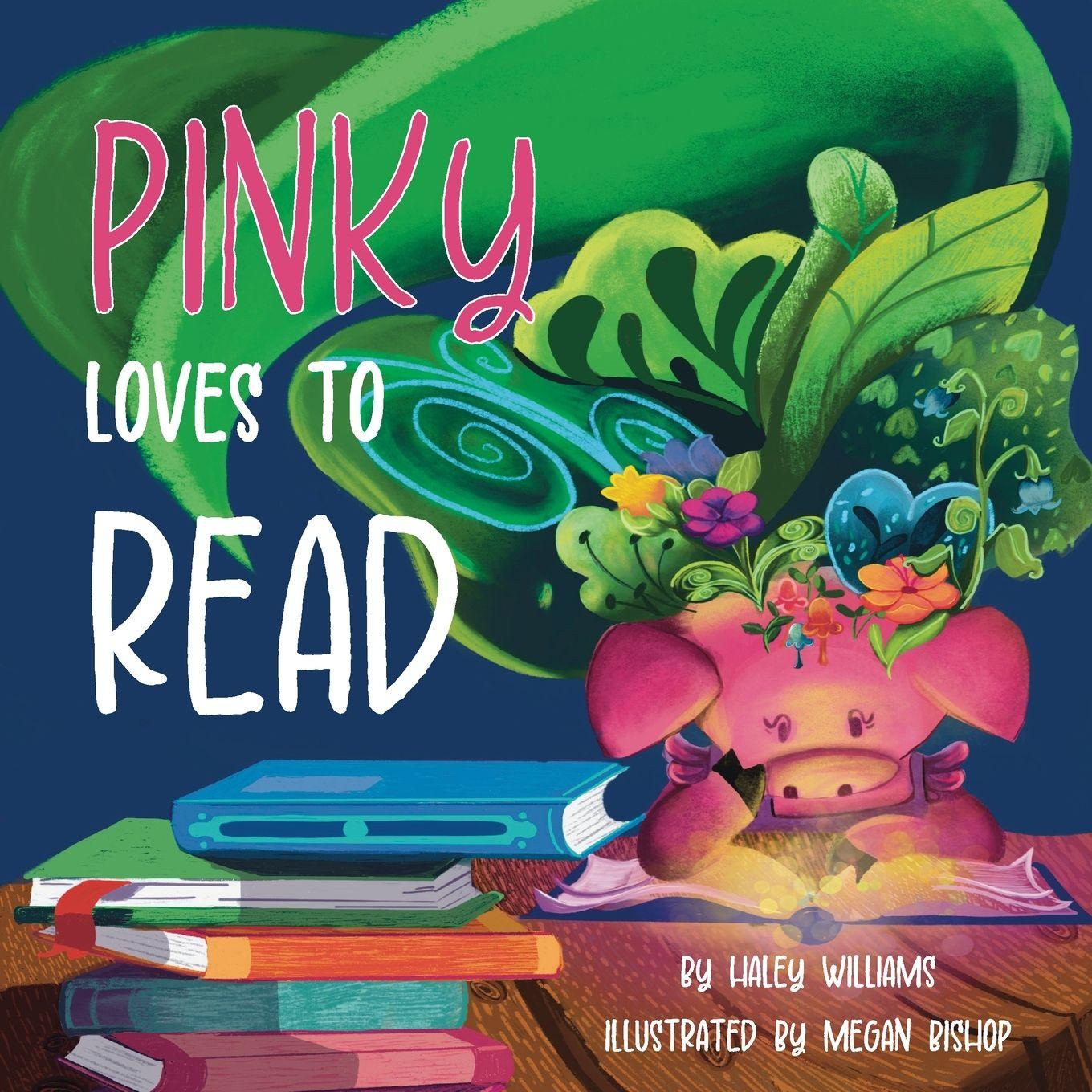 Vorderes Coverbild Pinky Loves To Read