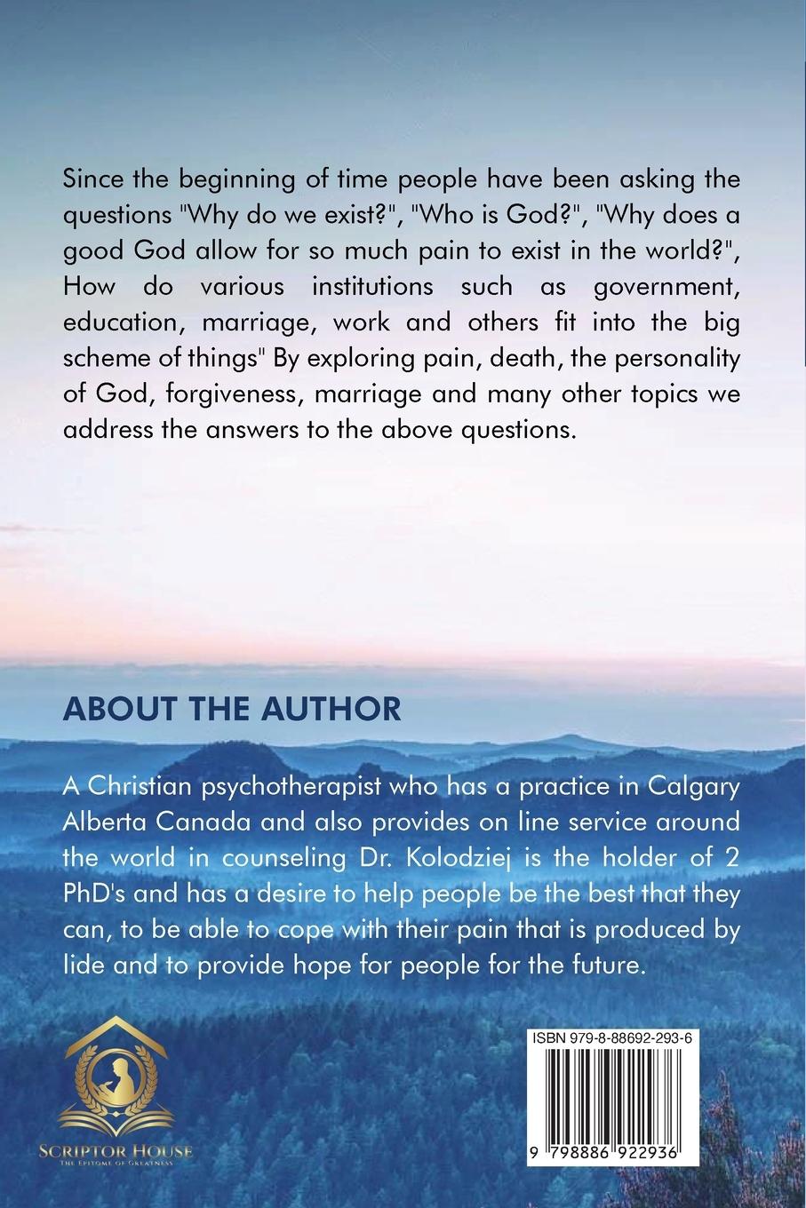 Rückseitencover The Purpose of Life