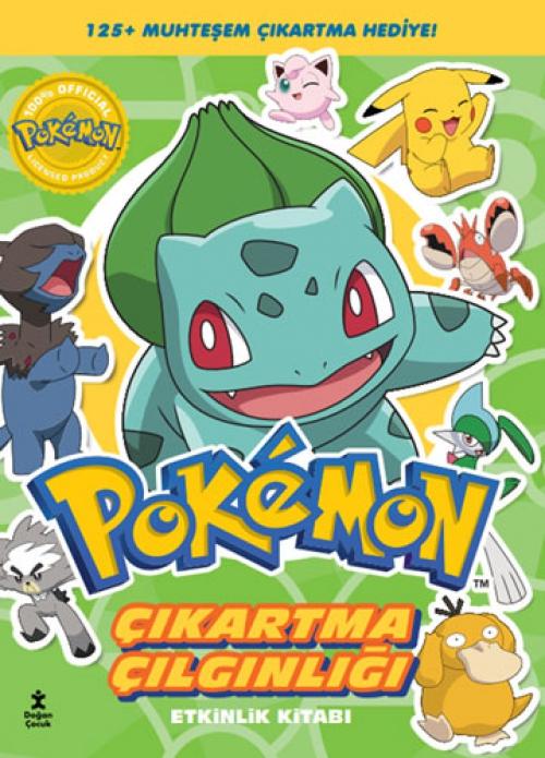 Vorderes Coverbild Pokemon Bulbasaur Cikartma Cilginligi - Etkinlik Kitabi