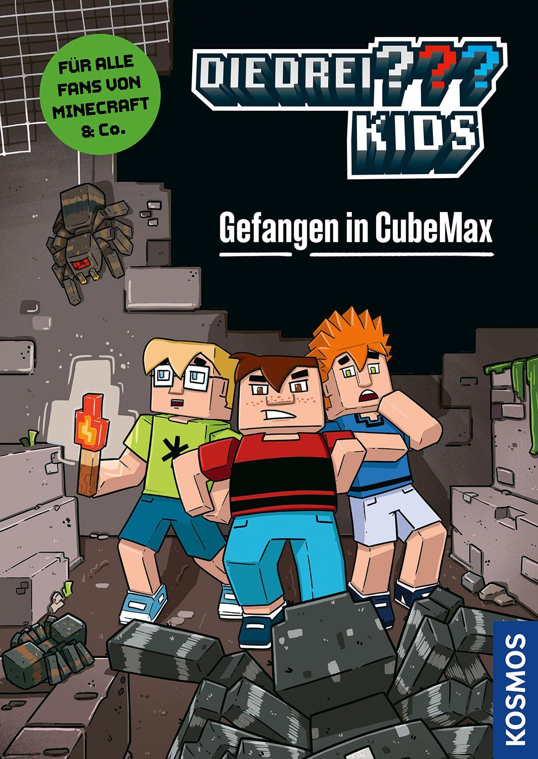 Vorderes Coverbild Die drei ??? Kids, Gefangen in CubeMax