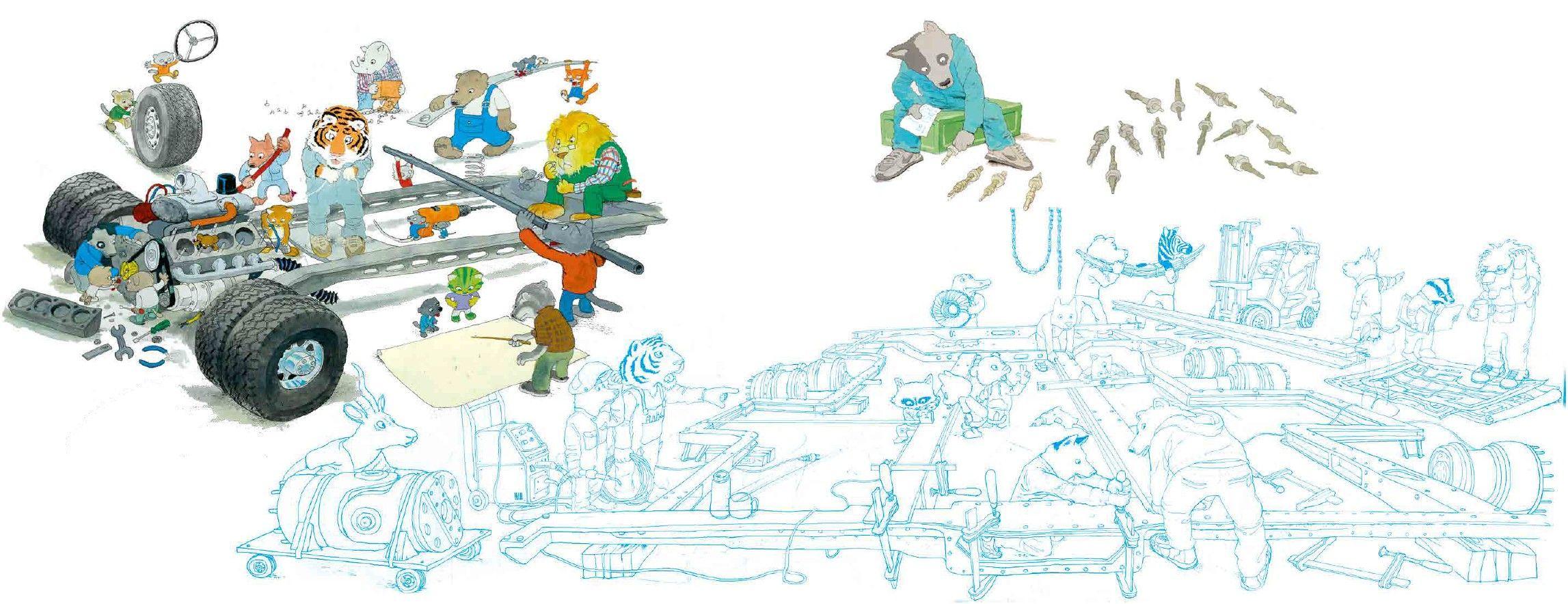 Beispielinhalt (Bild) Der fantastische Bus