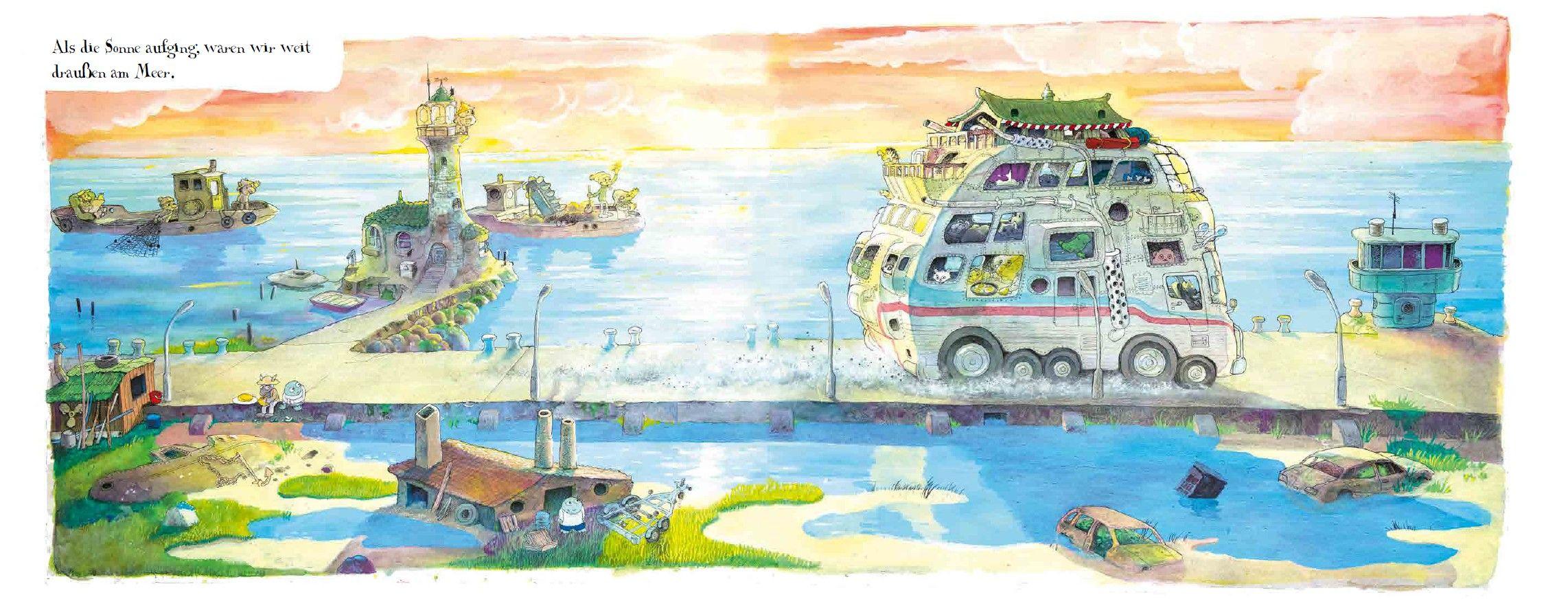 Beispielinhalt (Bild) Der fantastische Bus