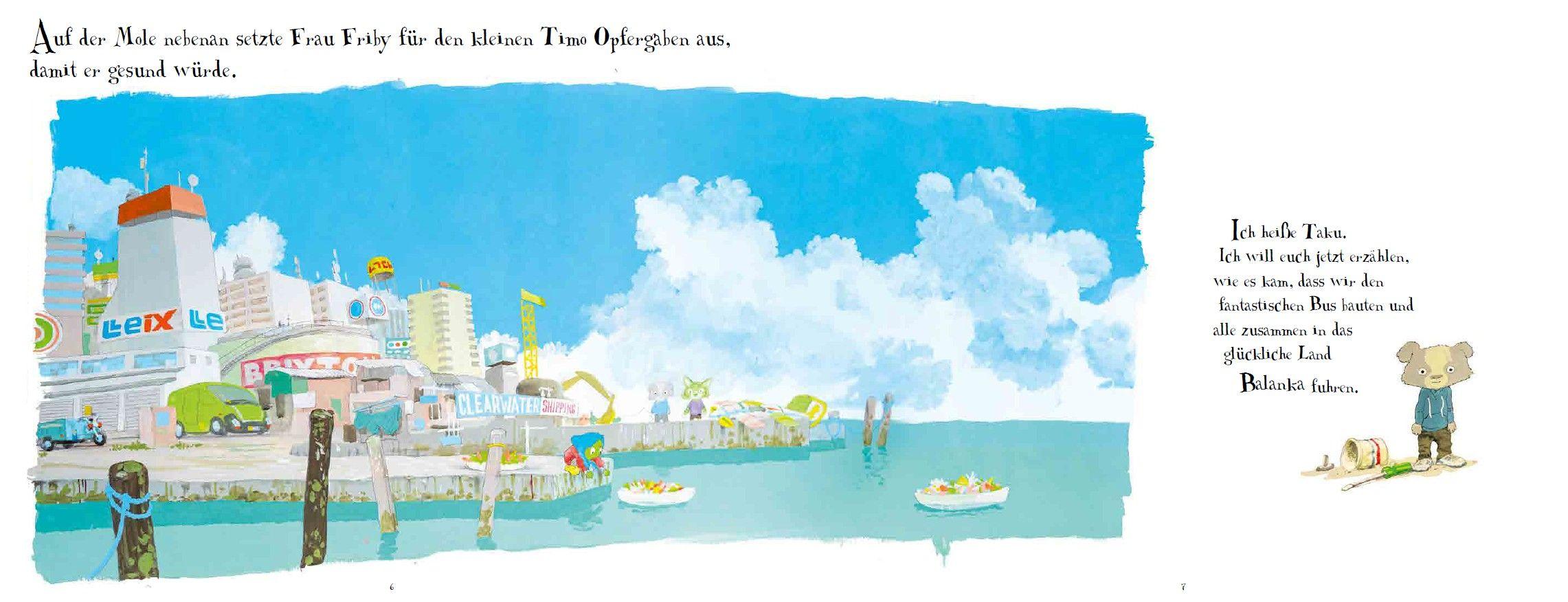 Beispielinhalt (Bild) Der fantastische Bus