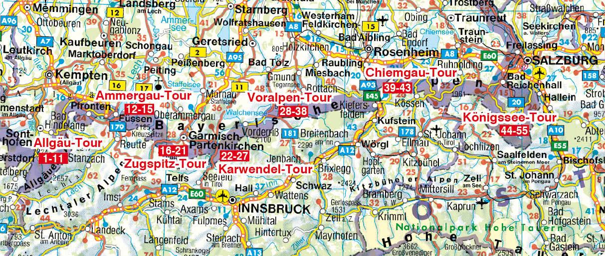 Beispielinhalt (Bild) Von Hütte zu Hütte - Bayerische Alpen