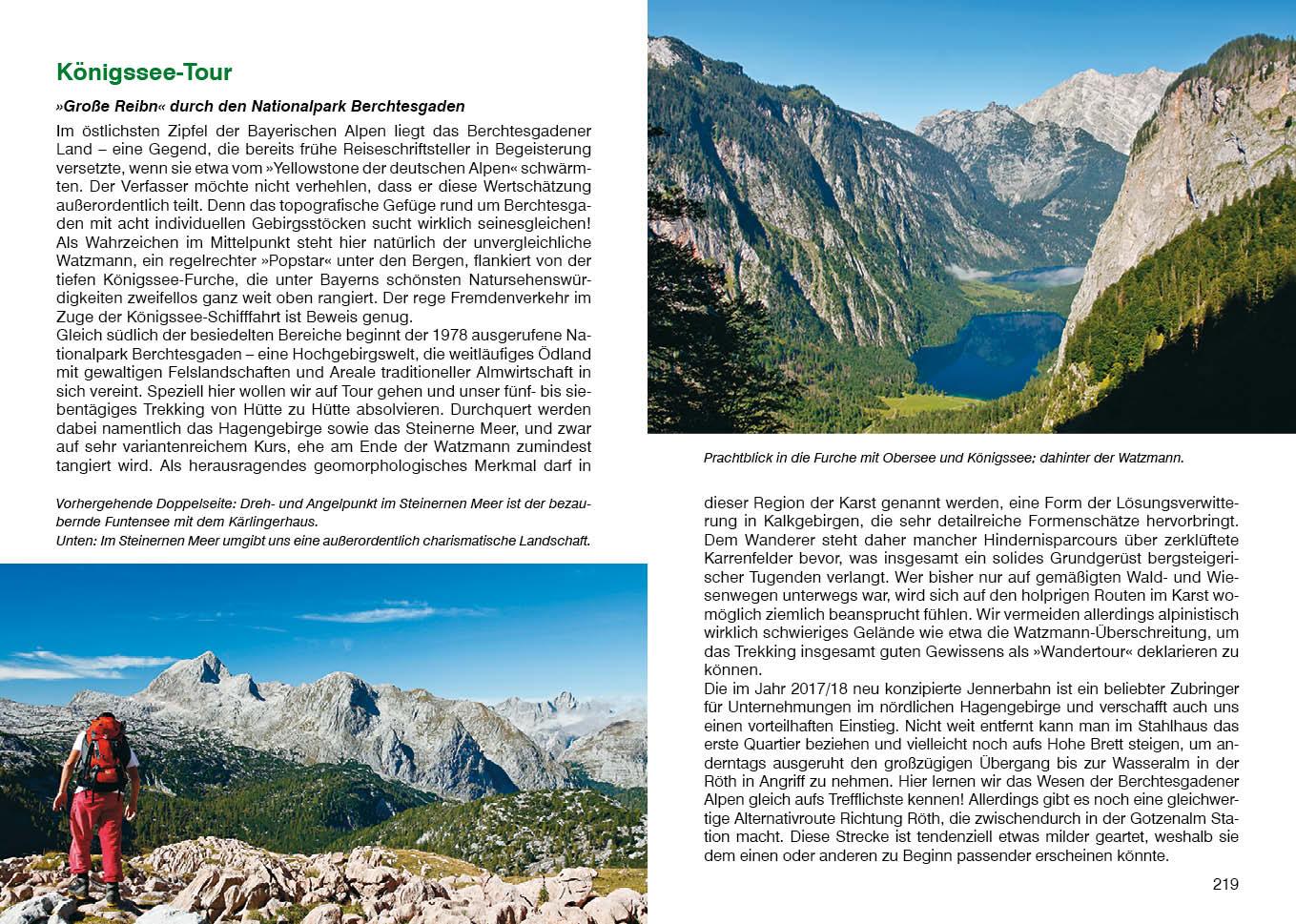 Beispielinhalt (Bild) Von Hütte zu Hütte - Bayerische Alpen