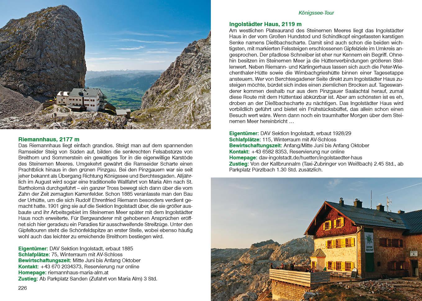 Beispielinhalt (Bild) Von Hütte zu Hütte - Bayerische Alpen