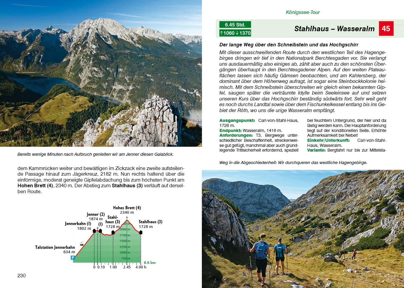 Beispielinhalt (Bild) Von Hütte zu Hütte - Bayerische Alpen