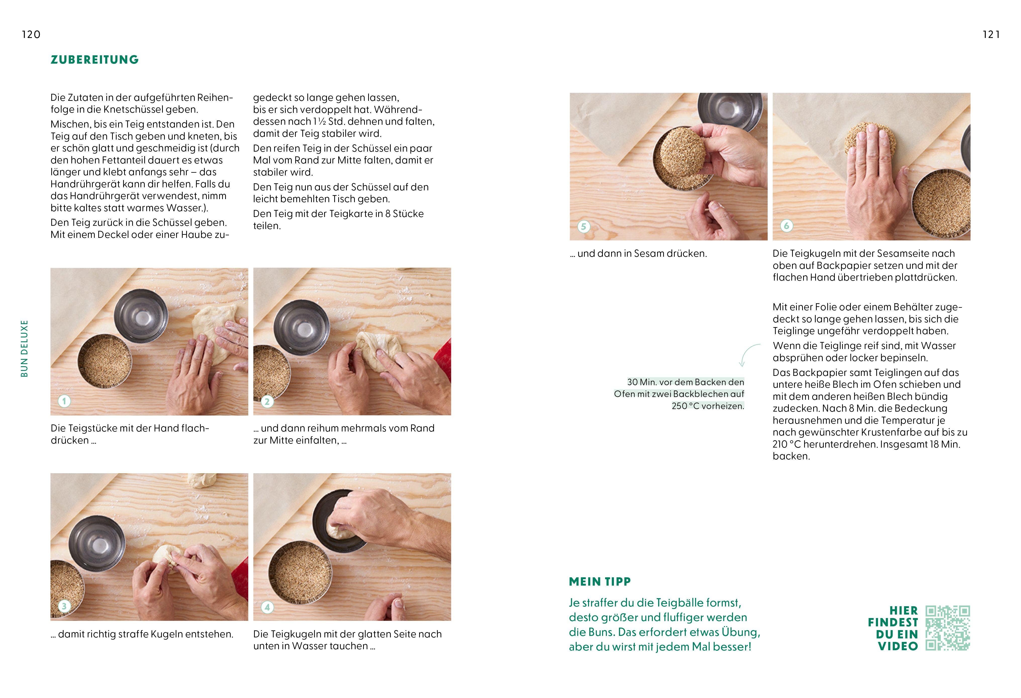 Beispielinhalt (Bild) Kneten, Backen, gut!