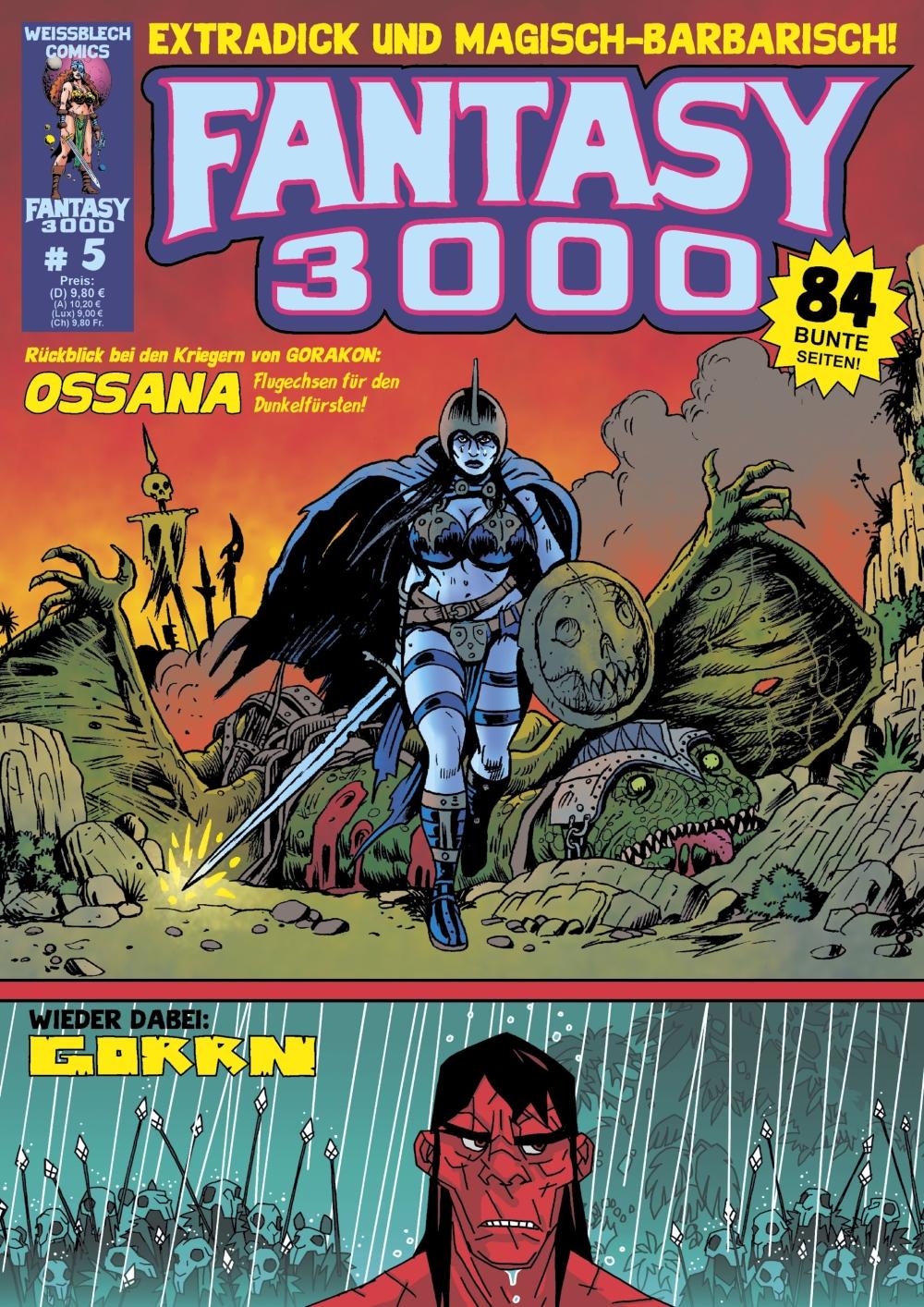 Vorderes Coverbild Fantasy 3000 Band 5