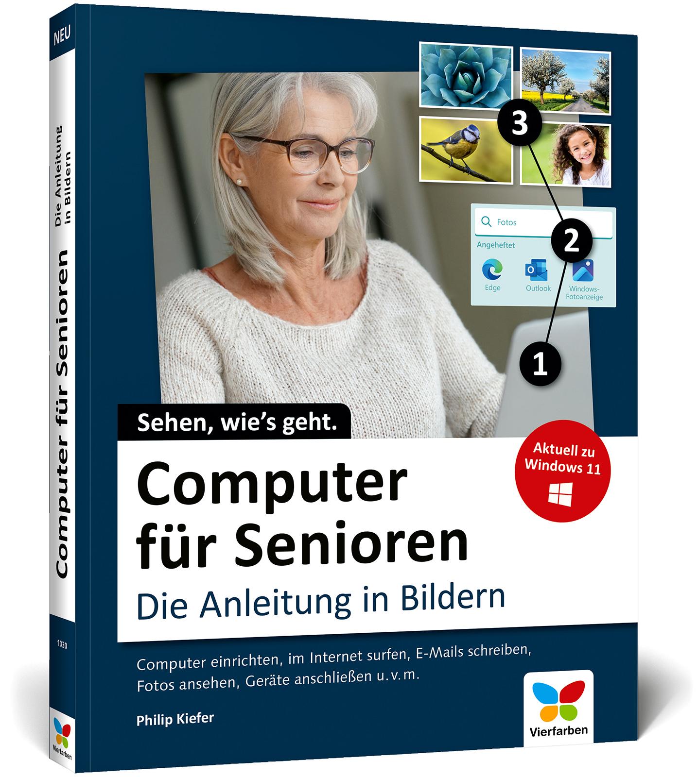 Vorderes Coverbild Computer für Senioren