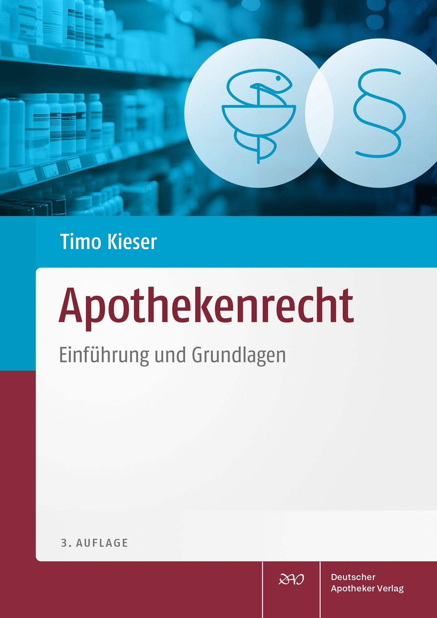 Vorderes Coverbild Apothekenrecht