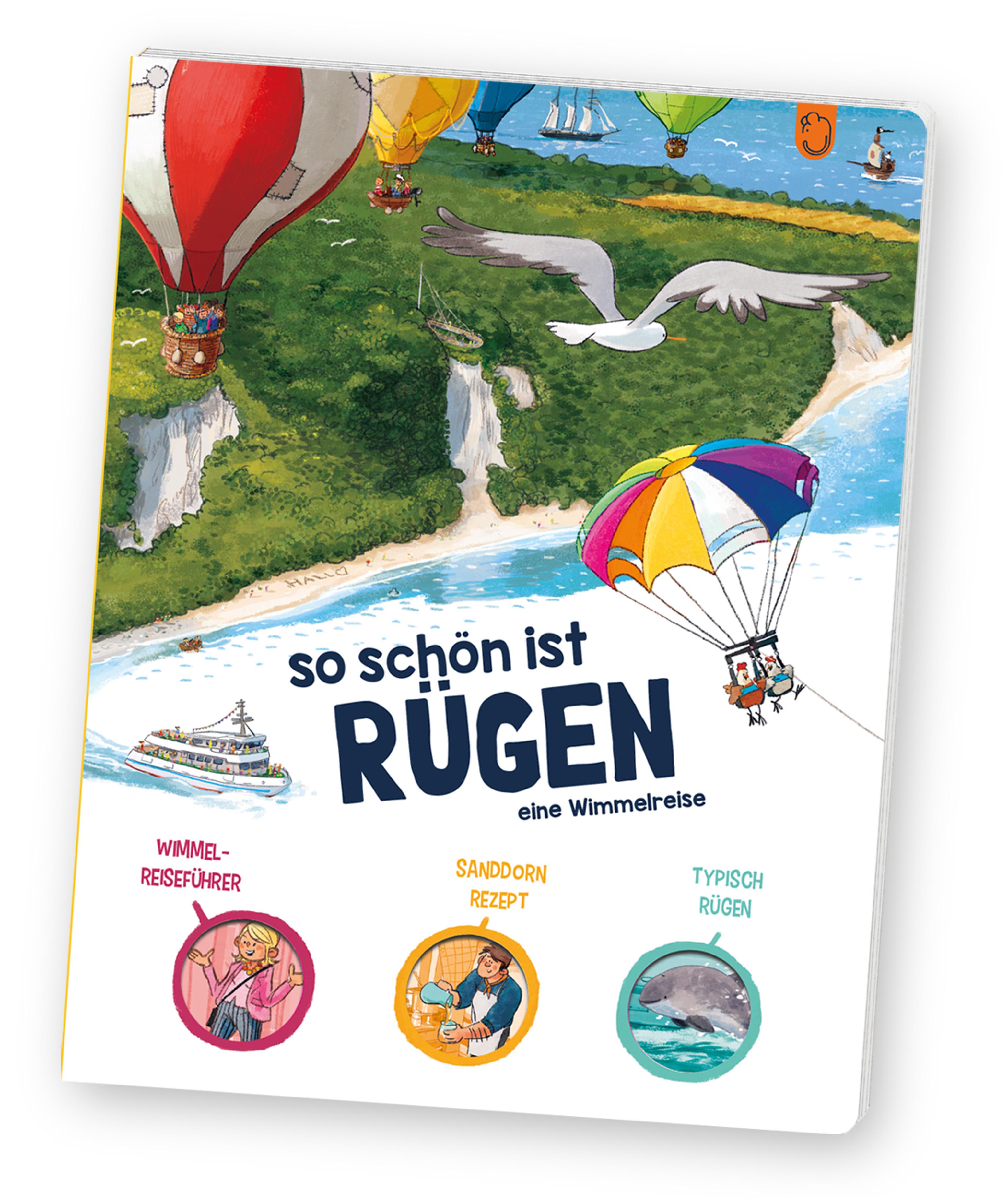 Vorderes Coverbild So schön ist Rügen - eine Wimmelreise