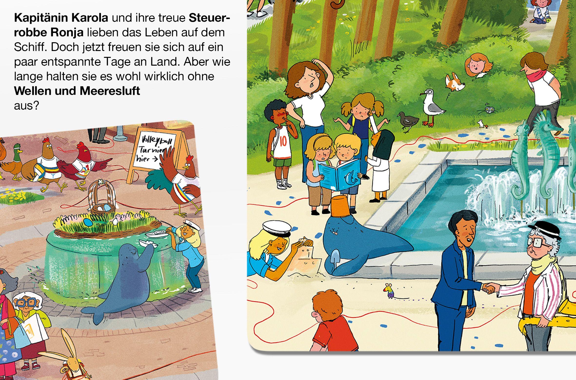 Beispielinhalt (Bild) Das Timmendorfer Strand Wimmelbuch