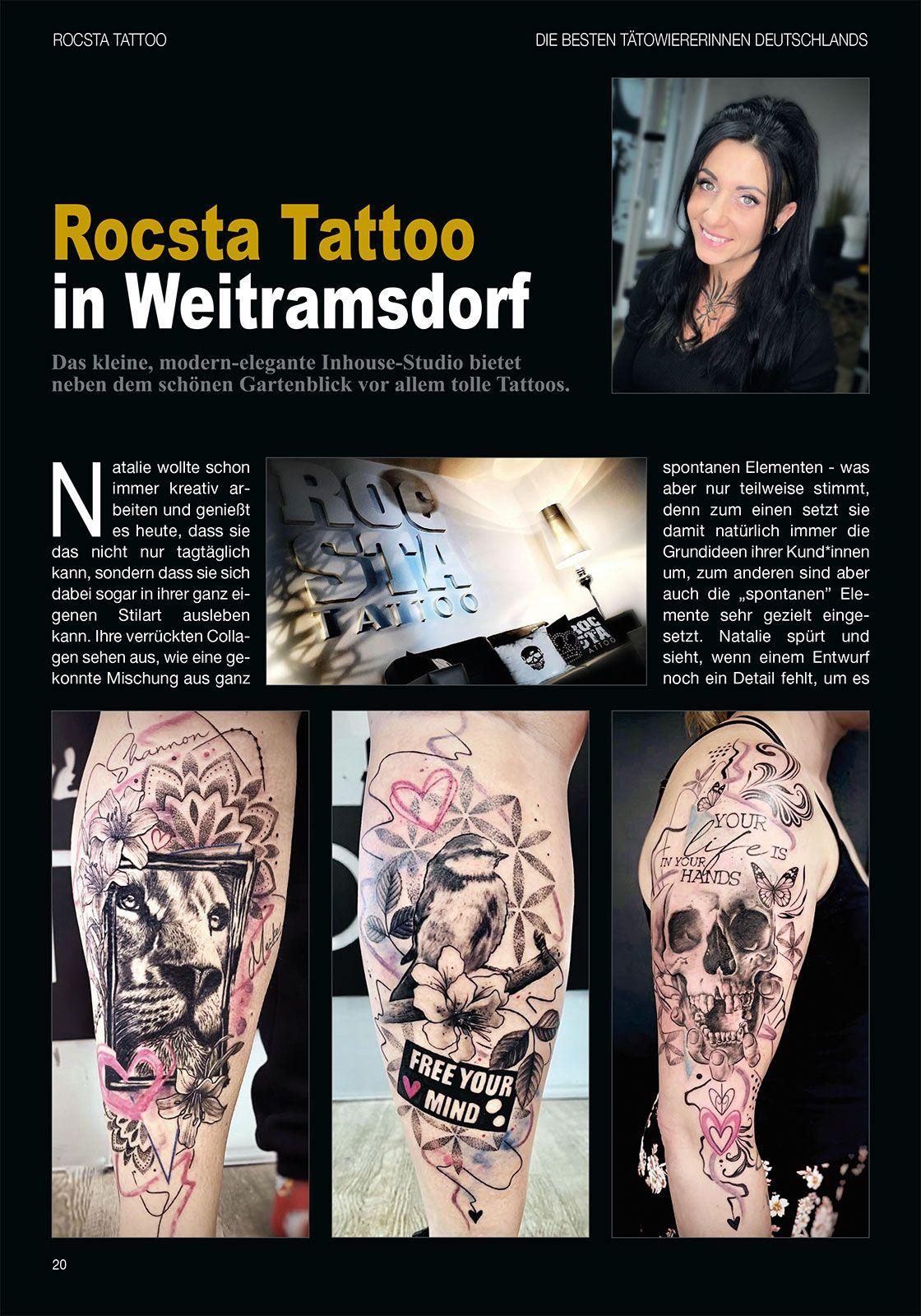 Beispielinhalt (Bild) Die besten Tätowiererinnen in Deutschland Vol.2