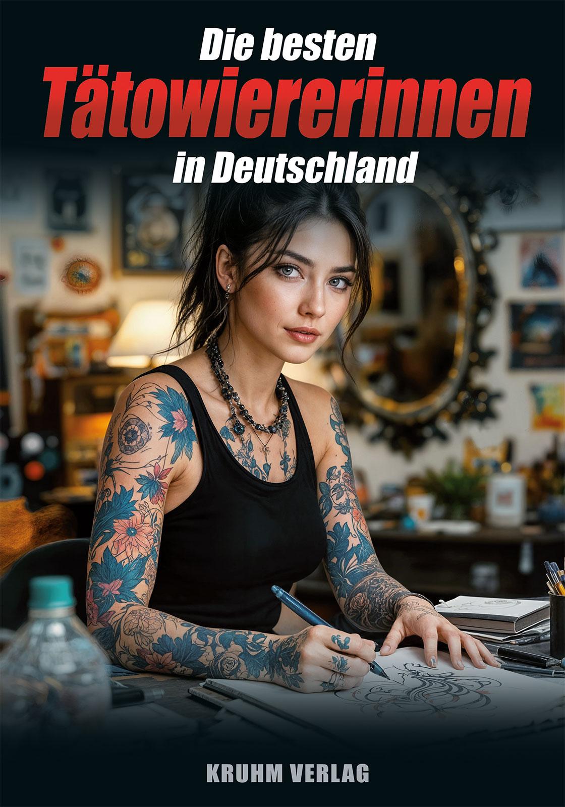 Vorderes Coverbild Die besten Tätowiererinnen in Deutschland Vol.2