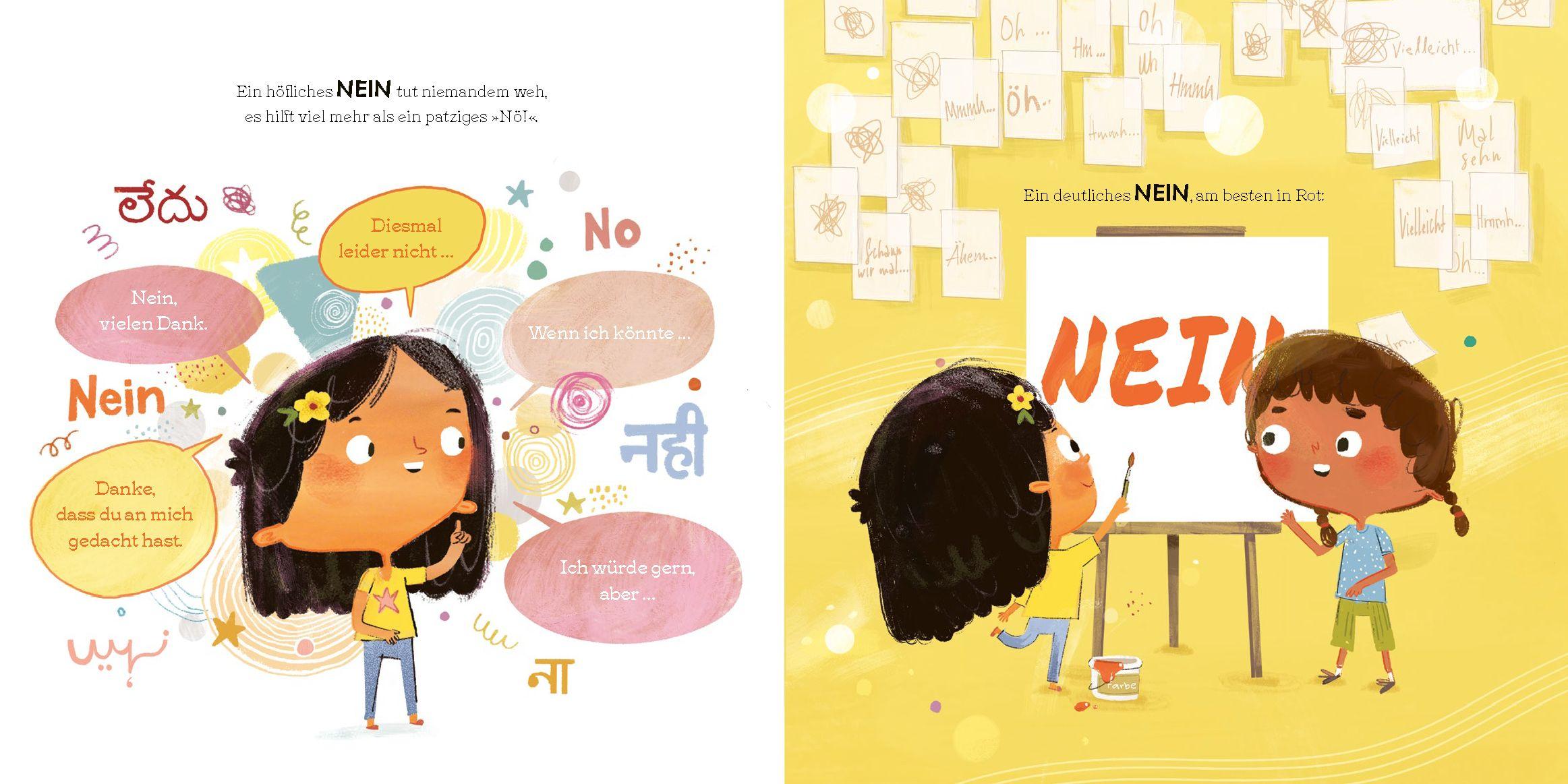 Beispielinhalt (Bild) Nein ist ein wichtiges Wort