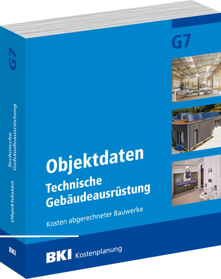 Vorderes Coverbild BKI Objektdaten Technische Gebäudeausrüstung G7
