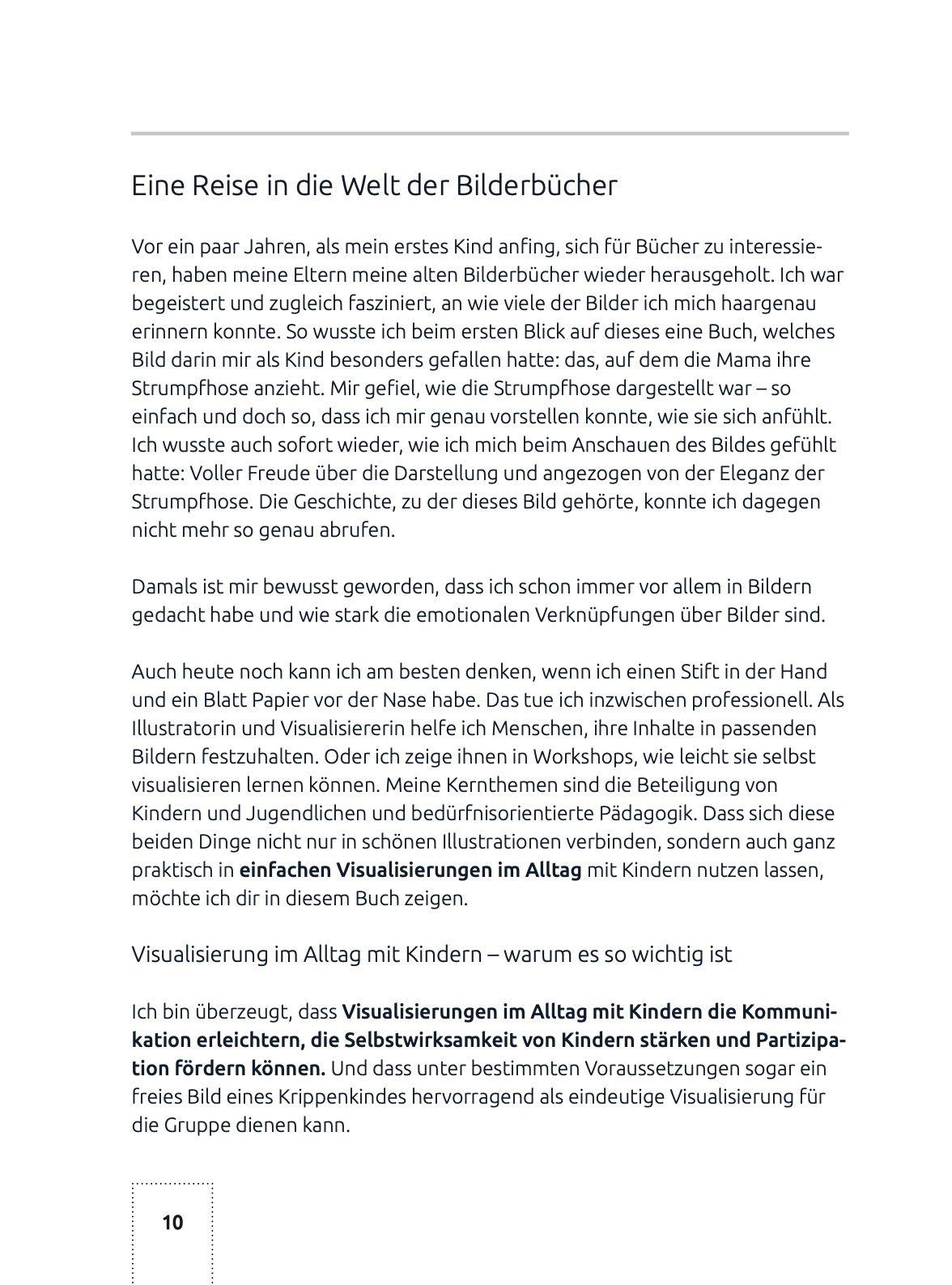 Beispielinhalt (Bild) Mit Bildern schreiben