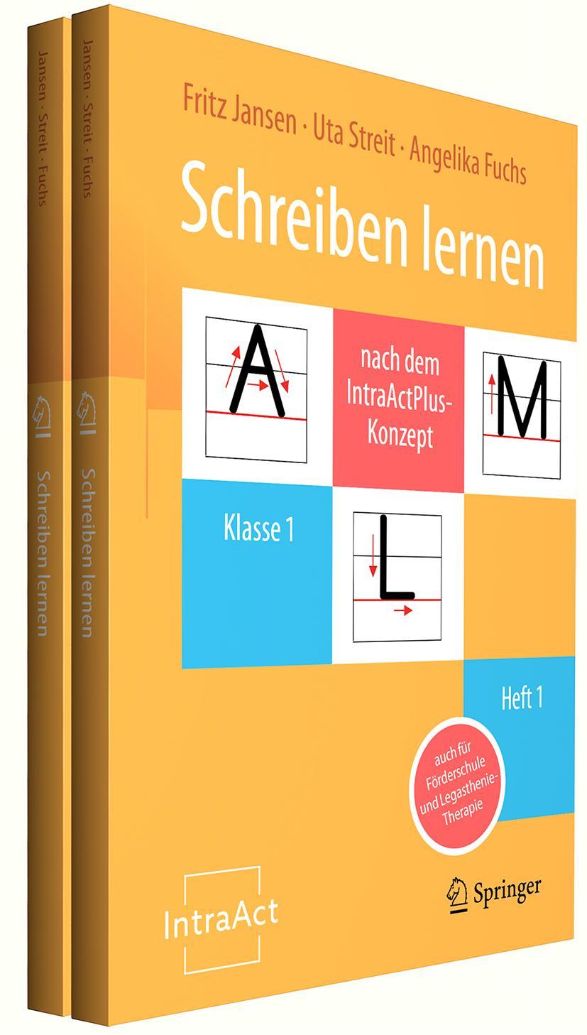 Vorderes Coverbild Schreiben lernen nach dem IntraActPlus-Konzept