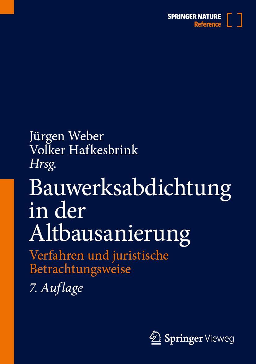 Vorderes Coverbild Bauwerksabdichtung in der Altbausanierung