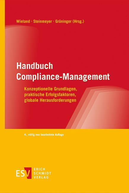 Vorderes Coverbild Handbuch Compliance-Management