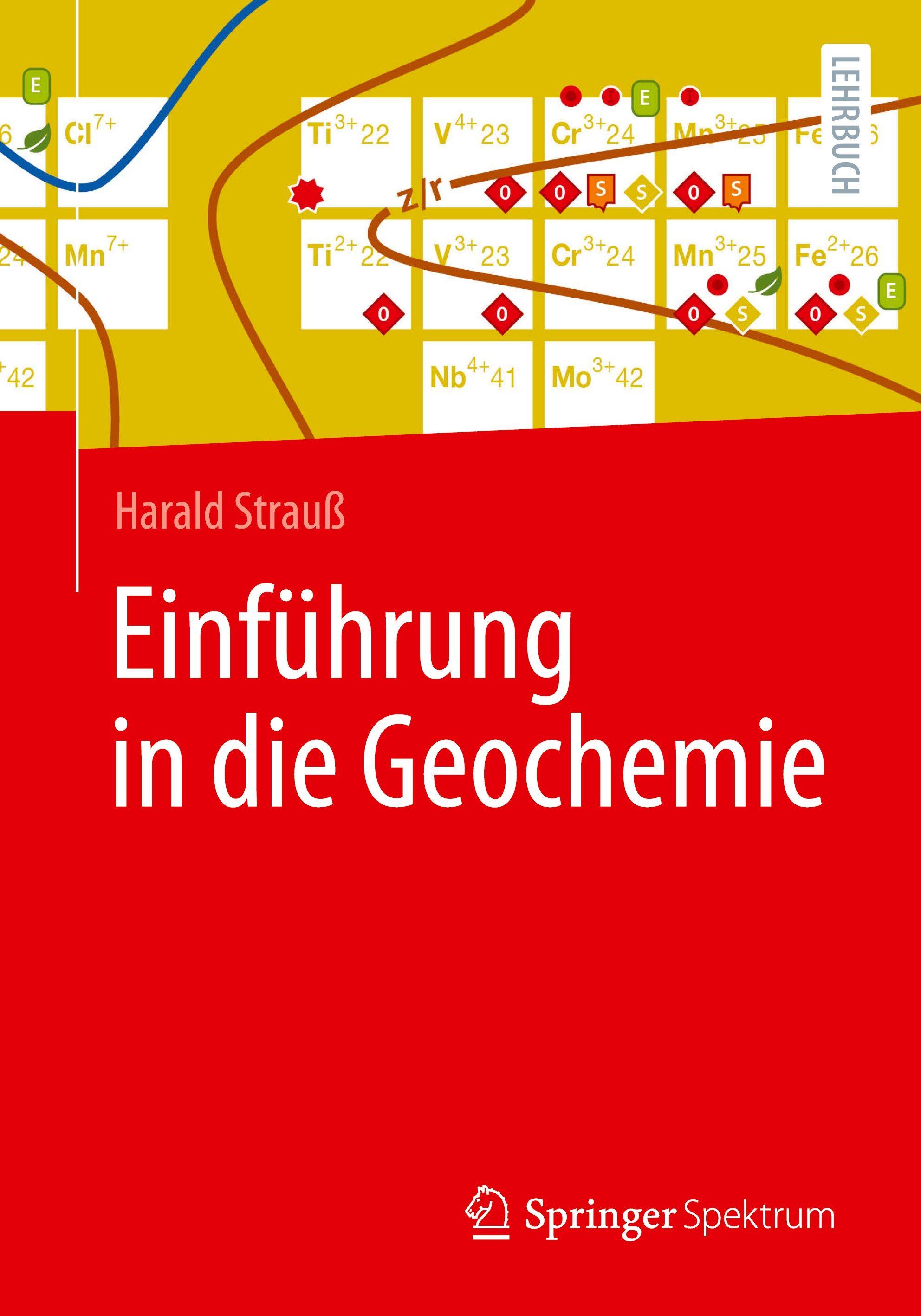 Vorderes Coverbild Einführung in die Geochemie