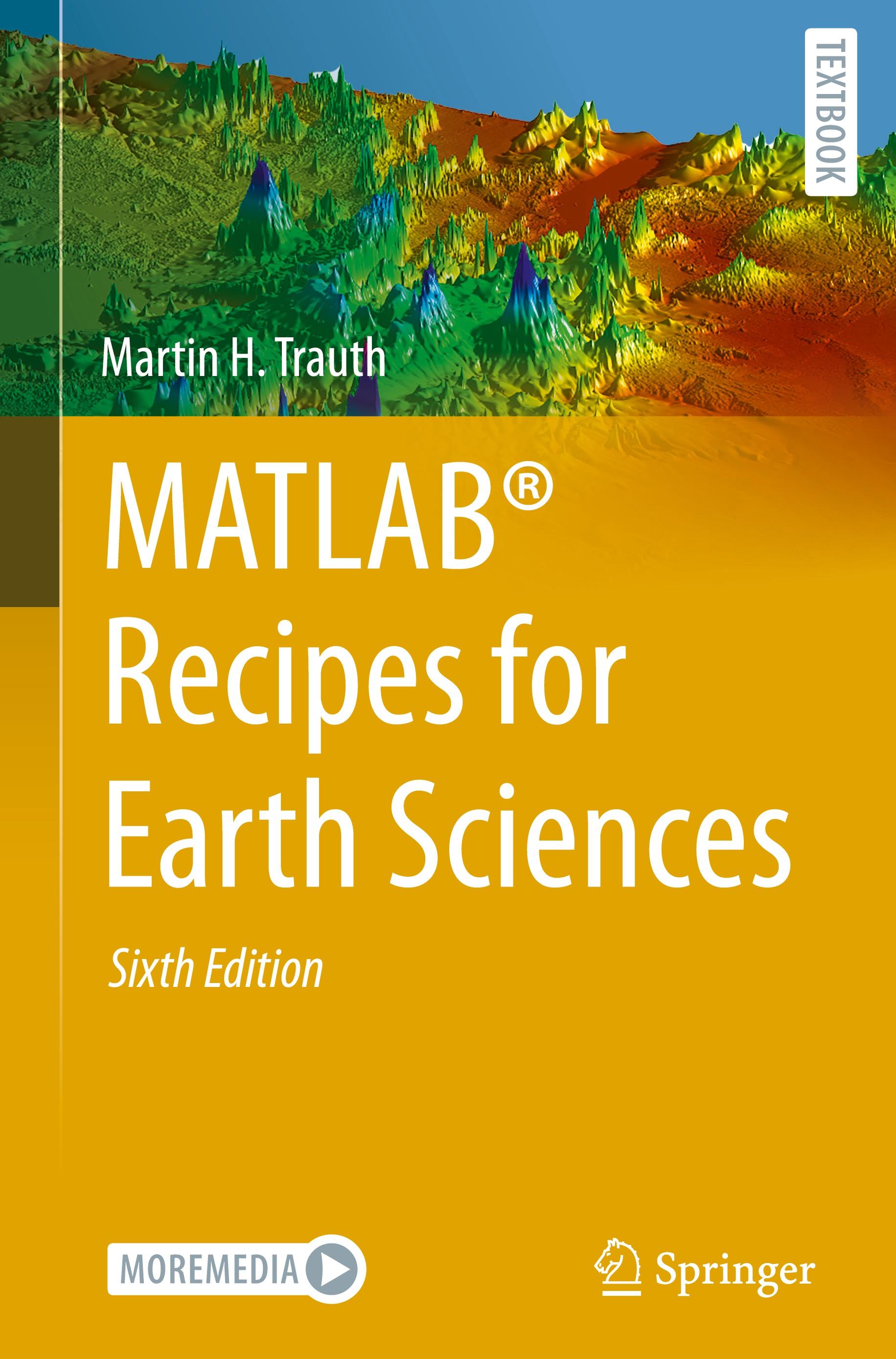 Vorderes Coverbild MATLAB® Recipes for Earth Sciences