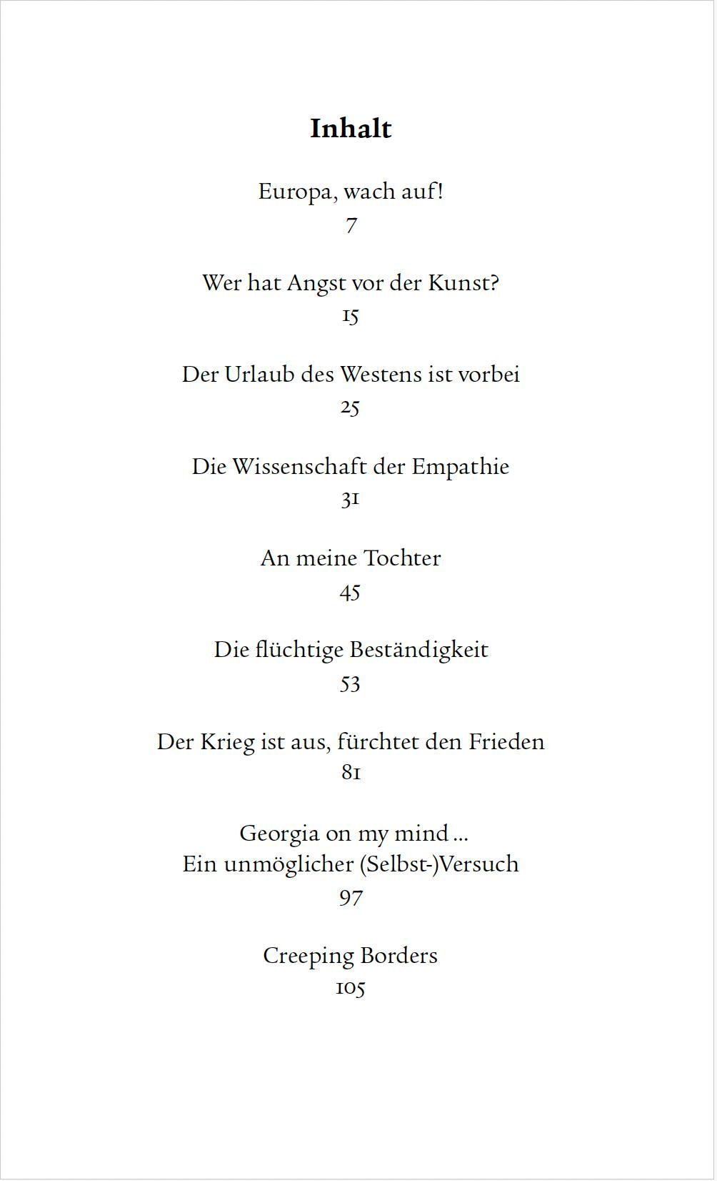 Beispielinhalt (Bild) Europa, wach auf!