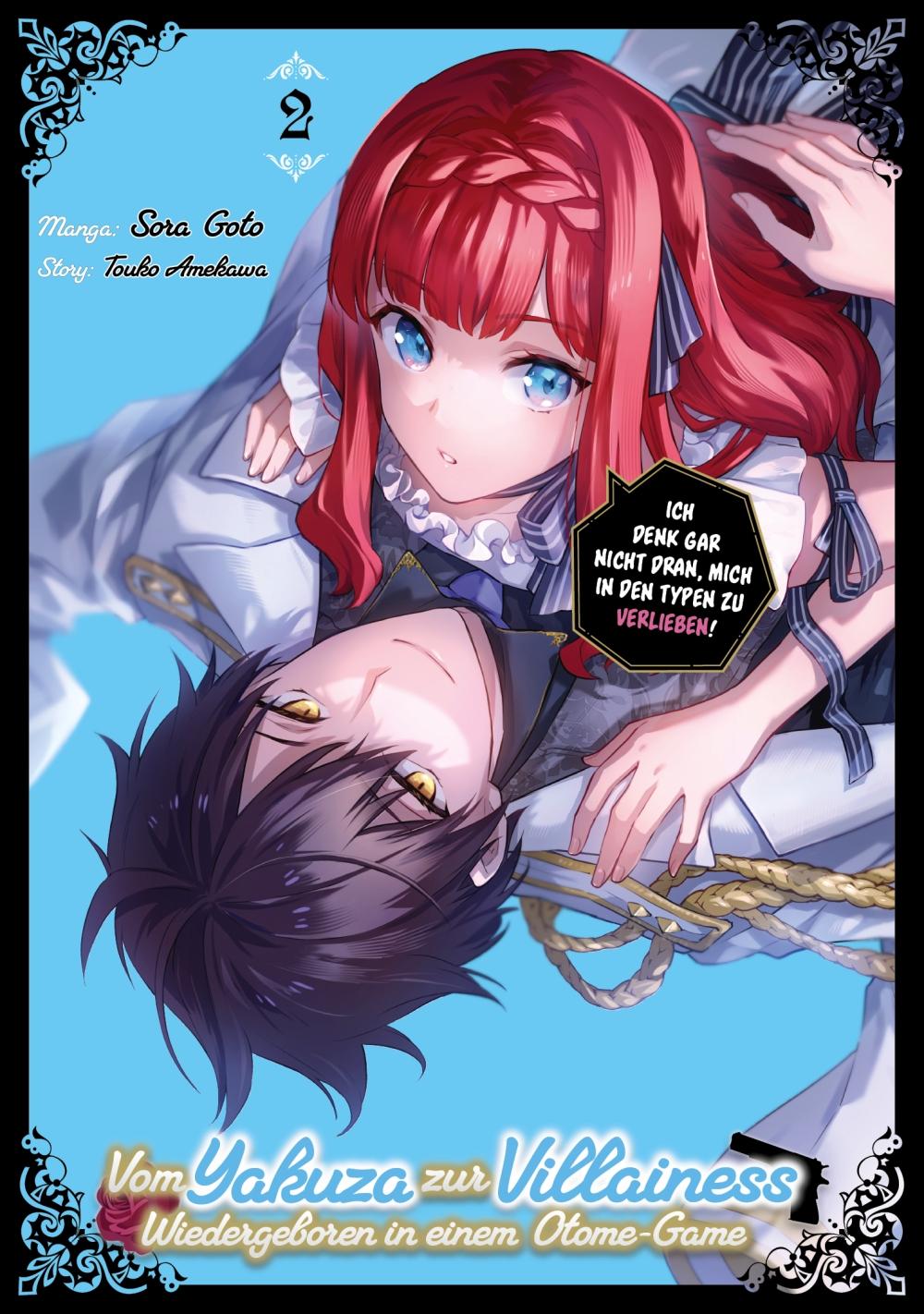 Vorderes Coverbild Vom Yakuza zur Villainess: Wiedergeboren in einem Otome-Game (Manga), Band 02