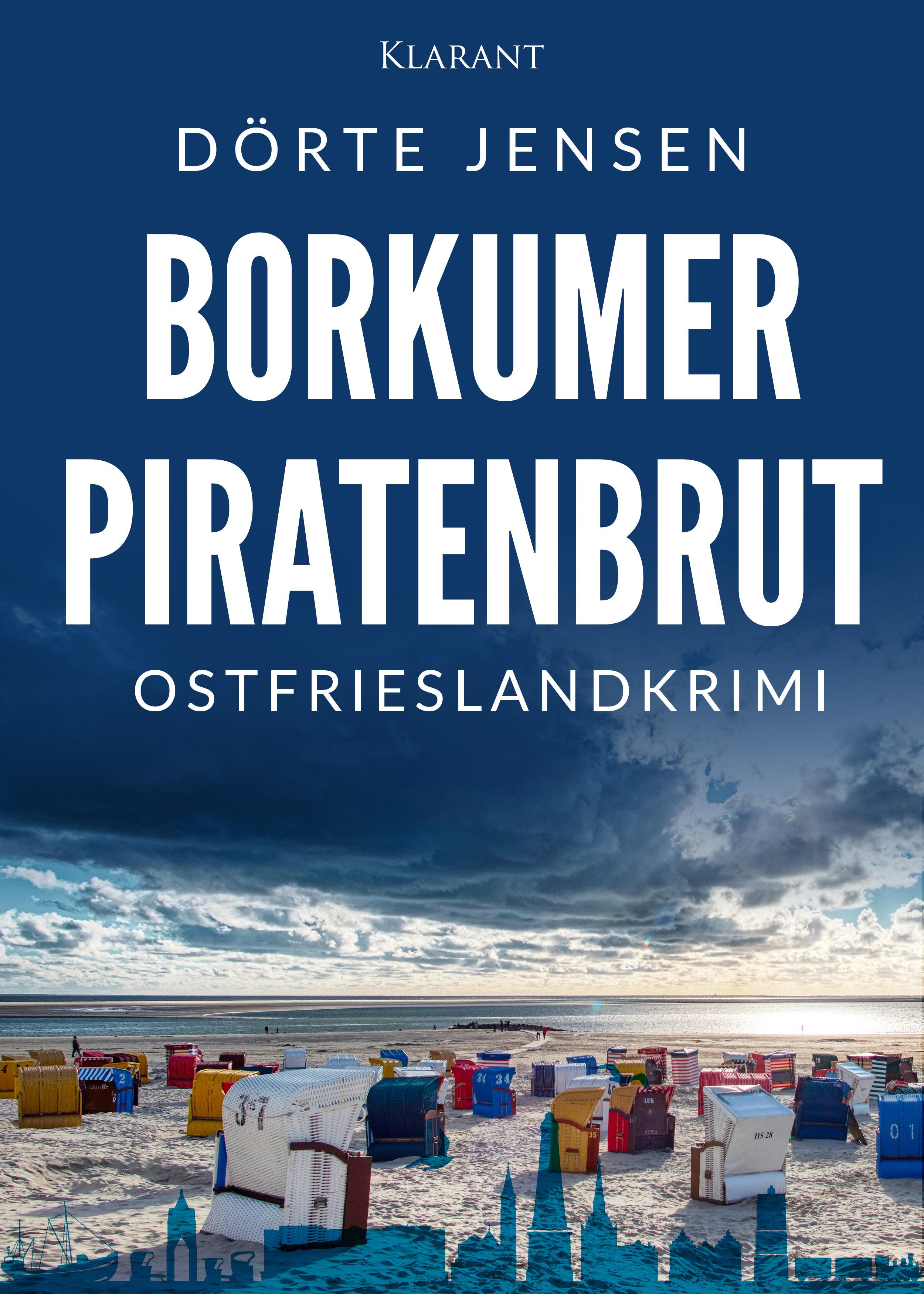 Vorderes Coverbild Borkumer Piratenbrut. Ostfrieslandkrimi