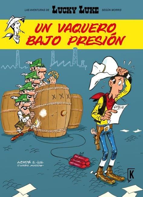 Vorderes Coverbild Lucky Luke. Un vaquero bajo presión