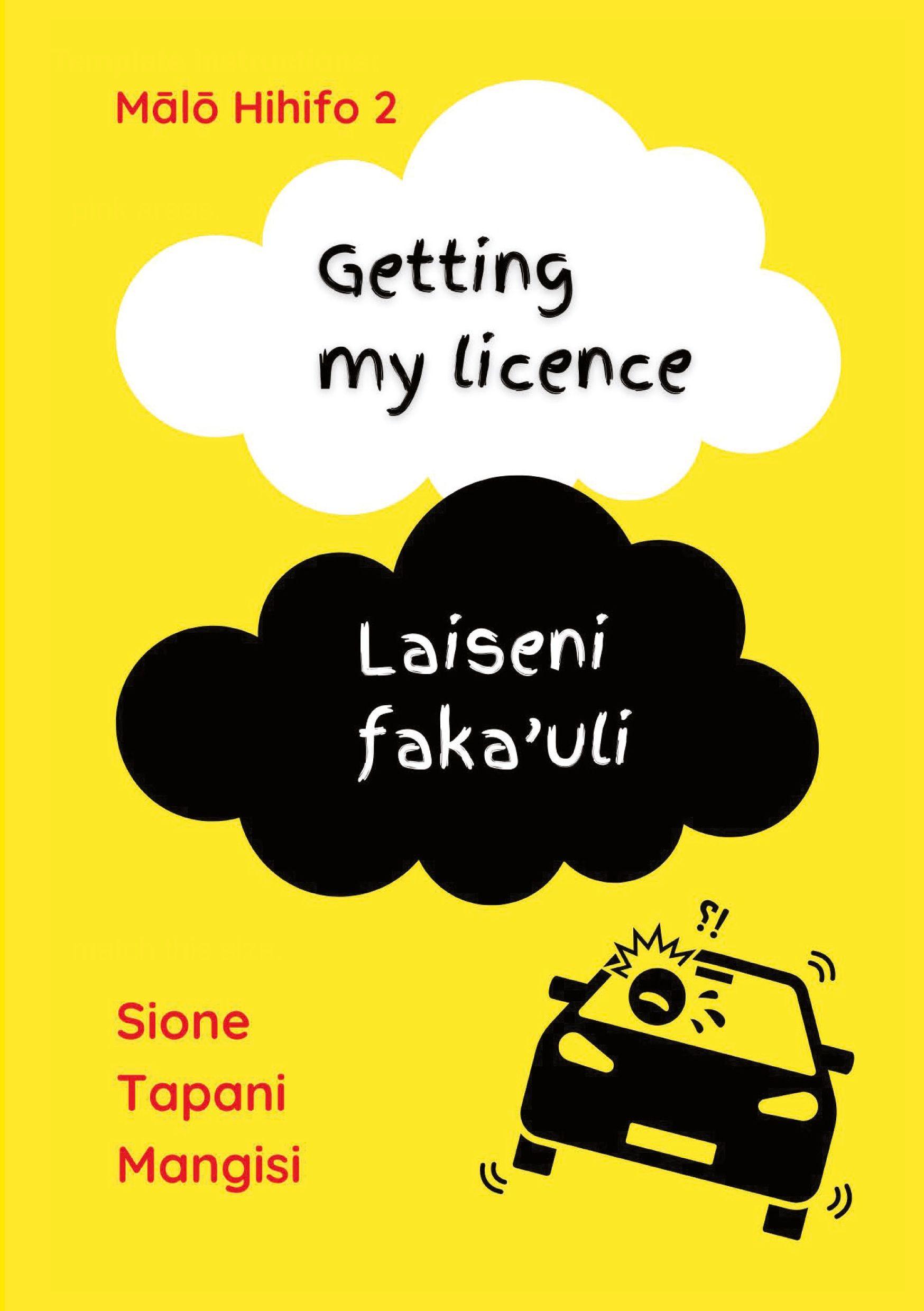 Vorderes Coverbild Getting my licence / Laiseni faka'uli