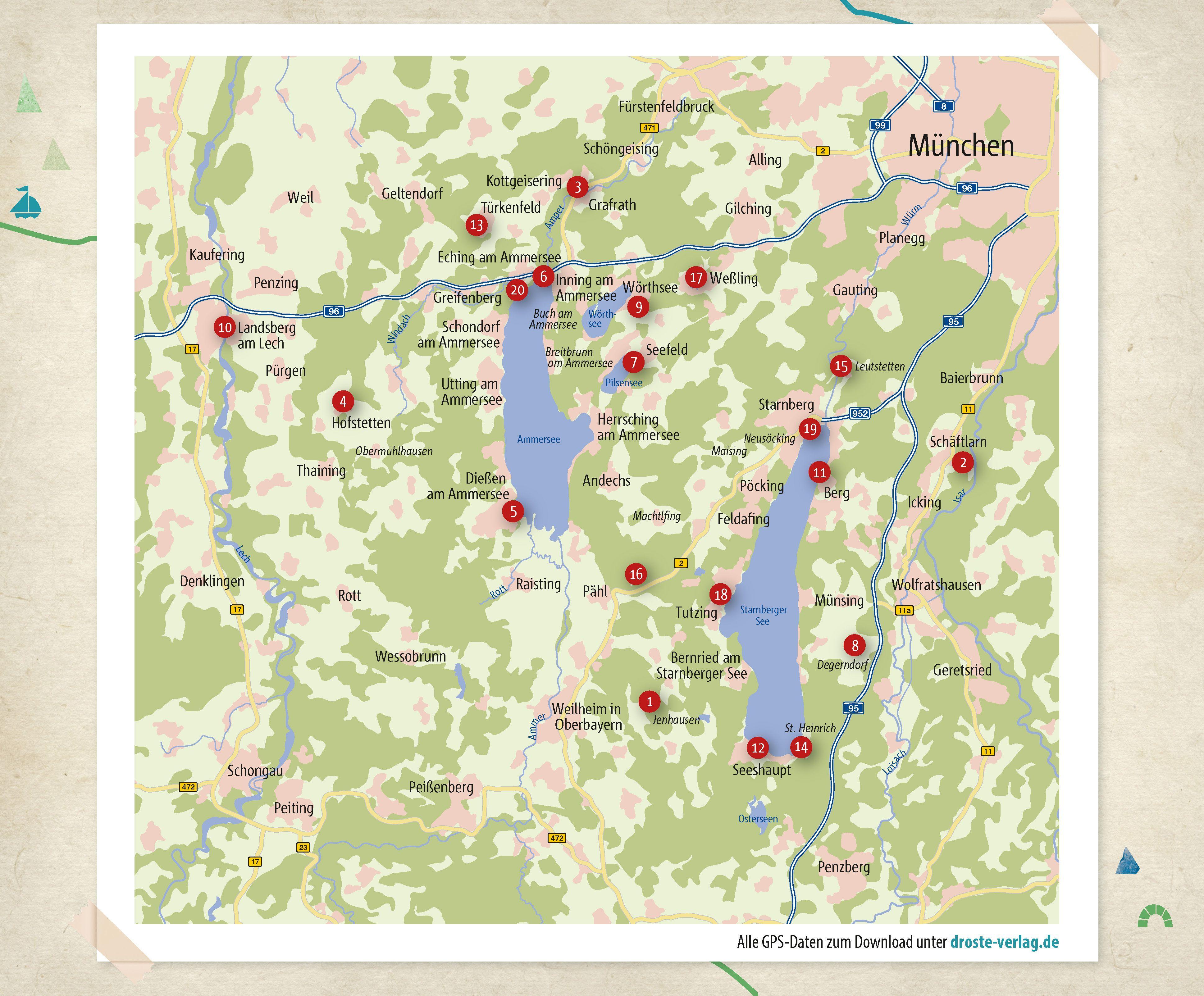Beispielinhalt (Bild) Fünfseenland. Wandern für die Seele