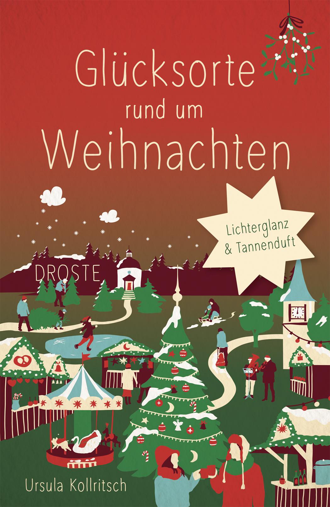 Vorderes Coverbild Glücksorte rund um Weihnachten