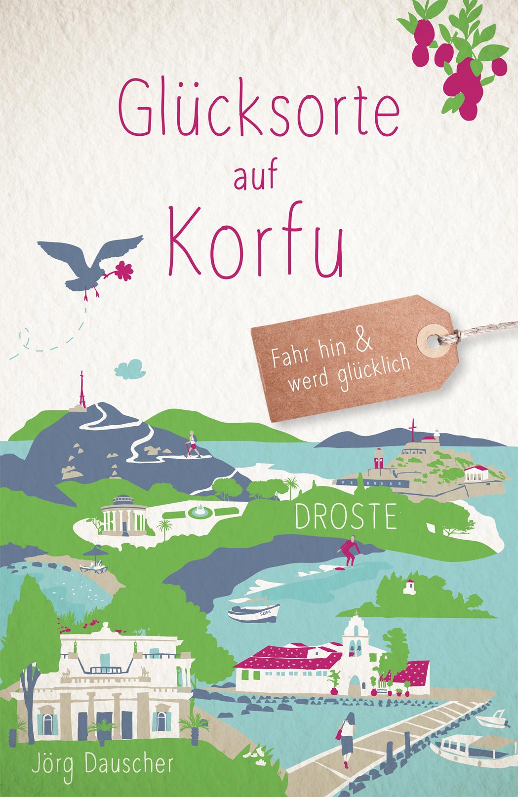 Vorderes Coverbild Glücksorte auf Korfu