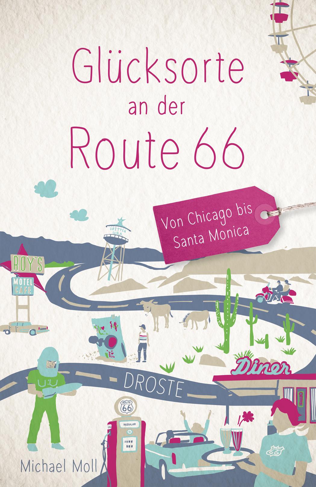 Vorderes Coverbild Glücksorte an der Route 66