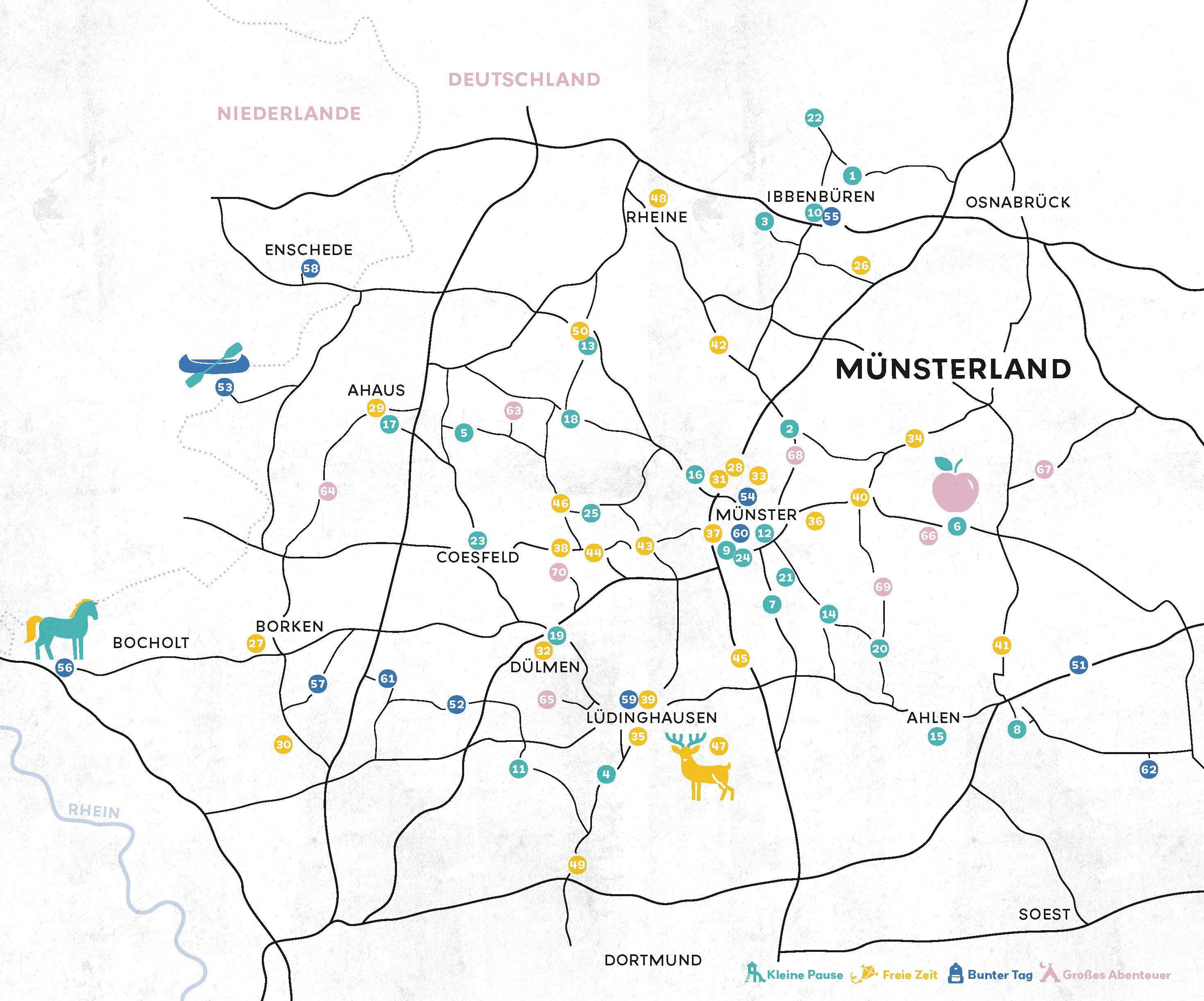 Beispielinhalt (Bild) Glückszeit für Familien - Münsterland