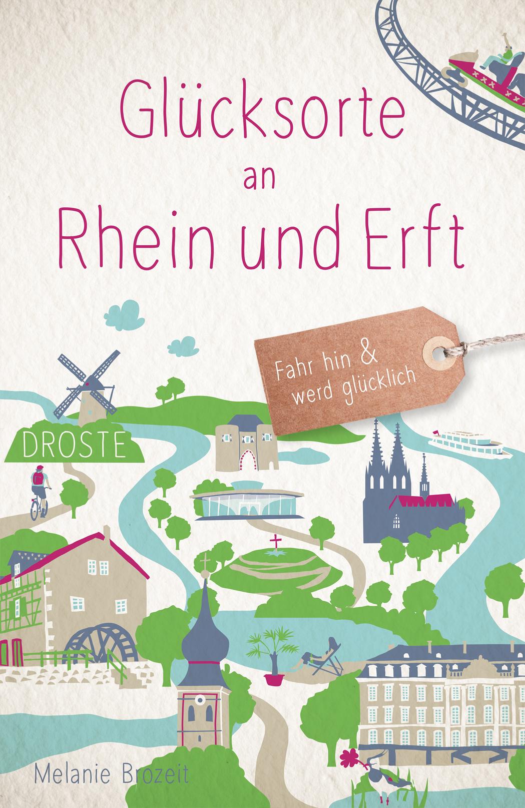 Vorderes Coverbild Glücksorte an Rhein und Erft