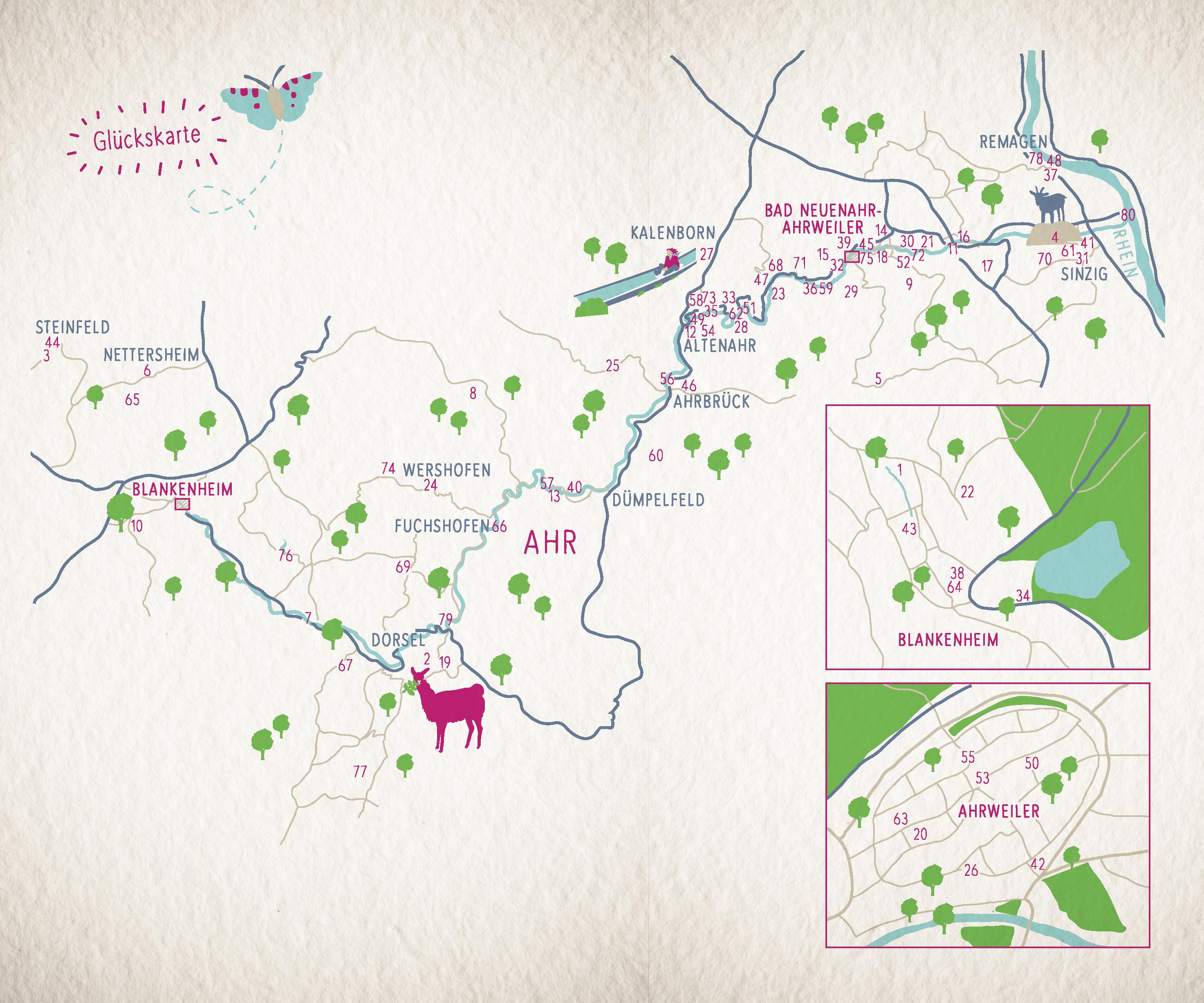Beispielinhalt (Bild) Glücksorte an der Ahr