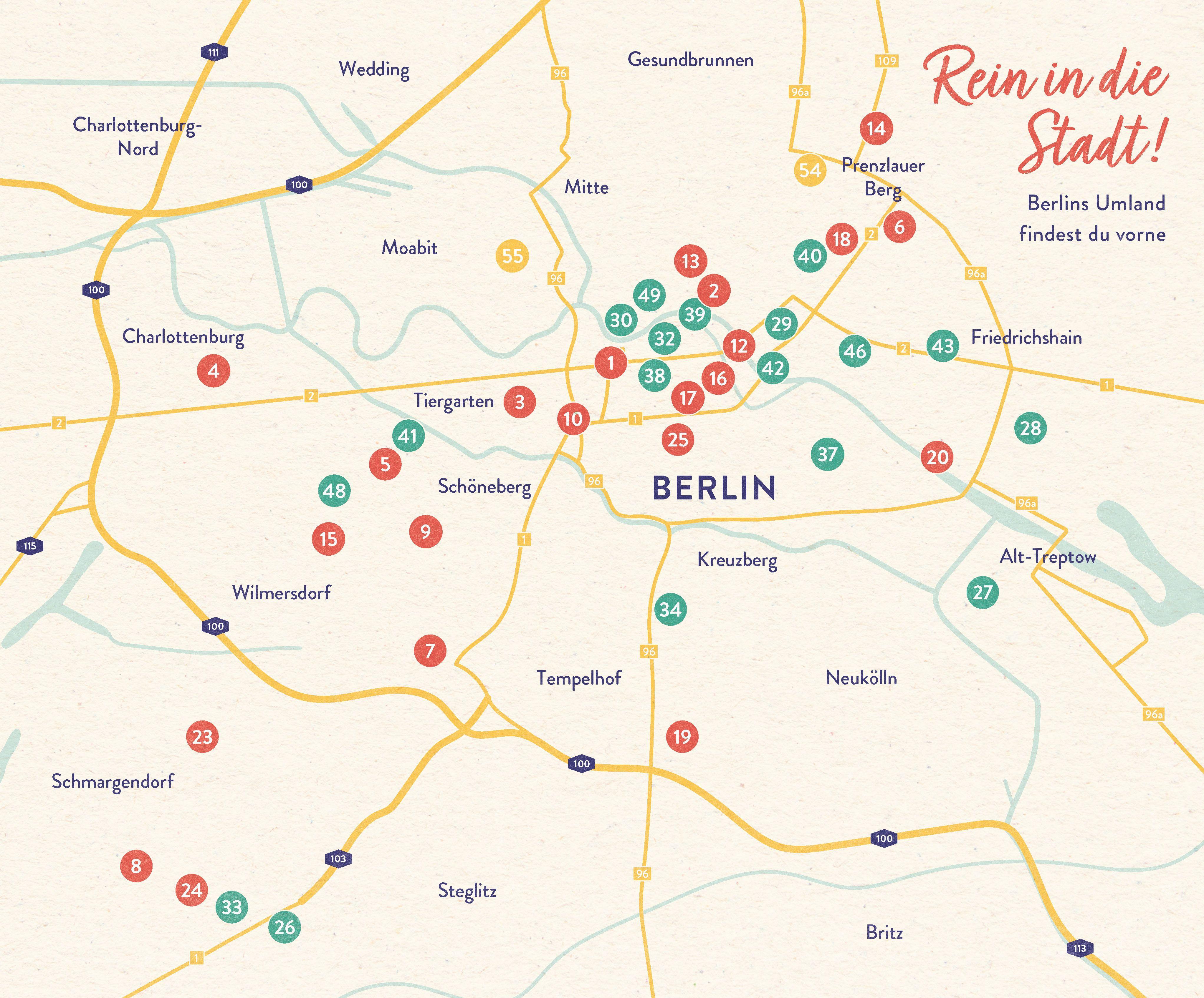 Beispielinhalt (Bild) Meine Auszeiten - Berlin