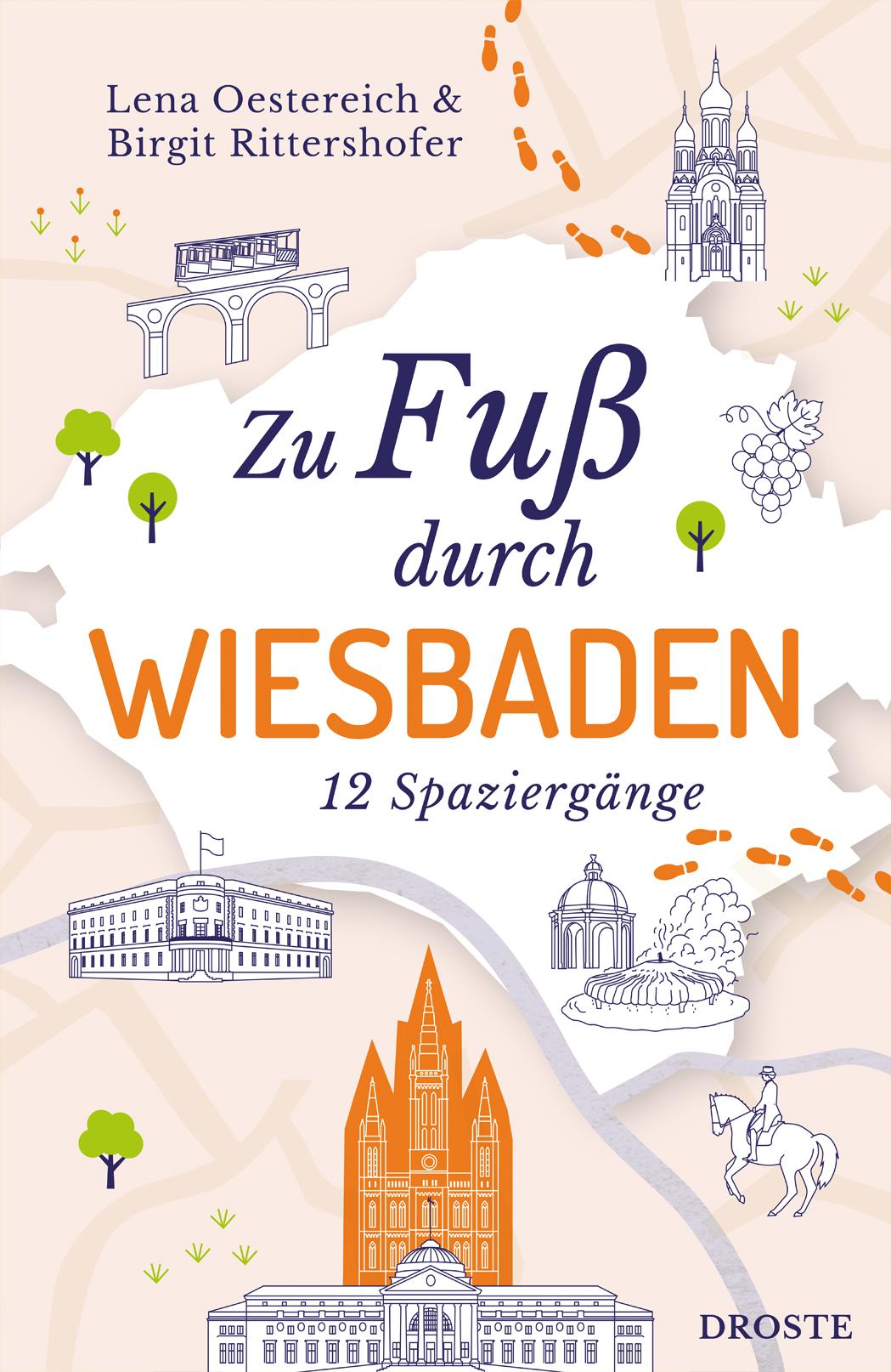 Vorderes Coverbild Zu Fuß durch Wiesbaden