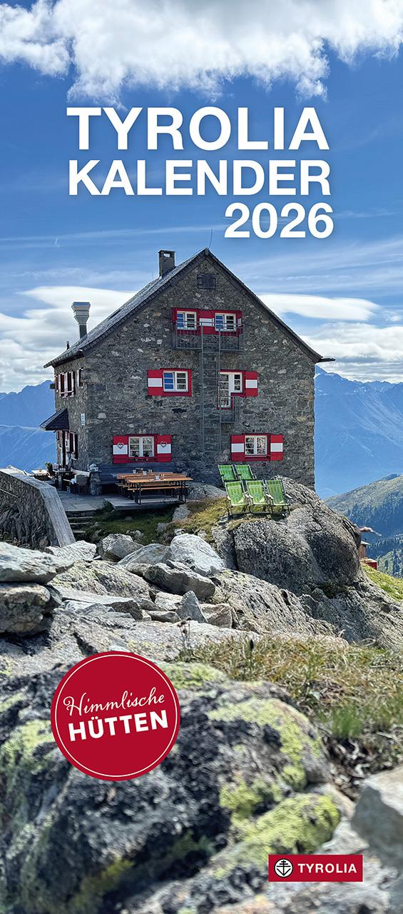 Vorderes Coverbild Tyrolia Kalender 2026