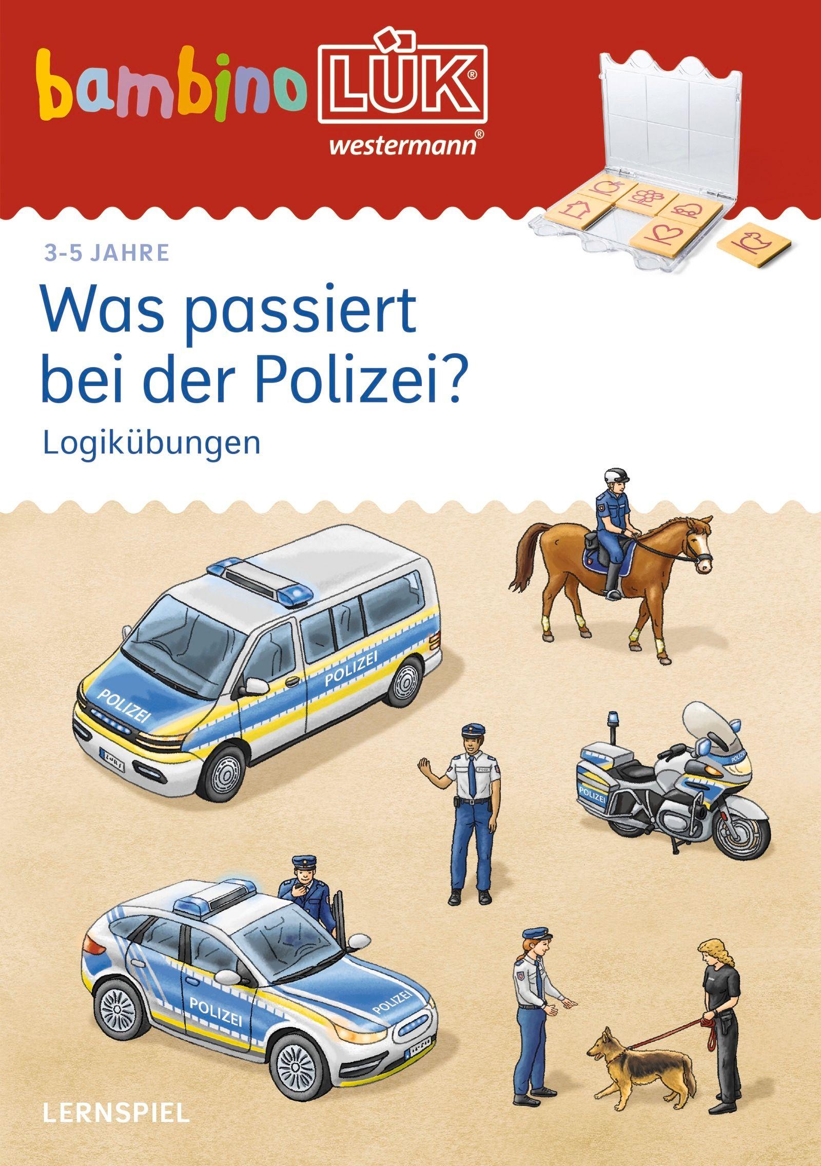 Vorderes Coverbild bambinoLÜK. Kindergarten/Vorschule Polizei
