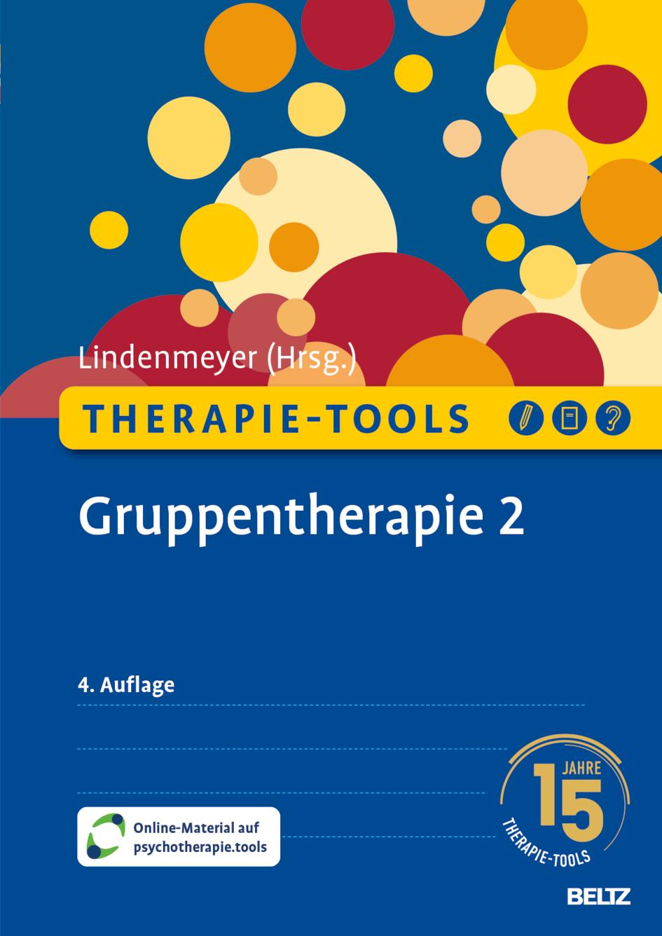 Vorderes Coverbild Therapie-Tools Gruppentherapie 2