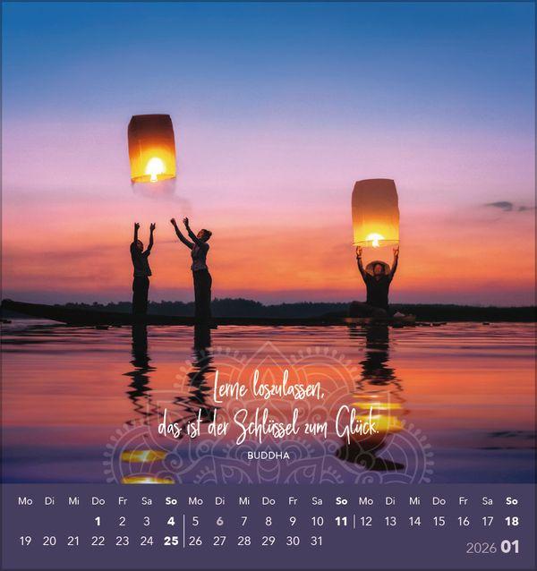 Beispielinhalt (Bild) Achtsamkeit 2026