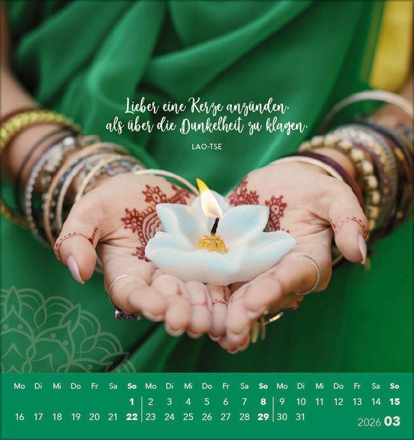 Beispielinhalt (Bild) Achtsamkeit 2026