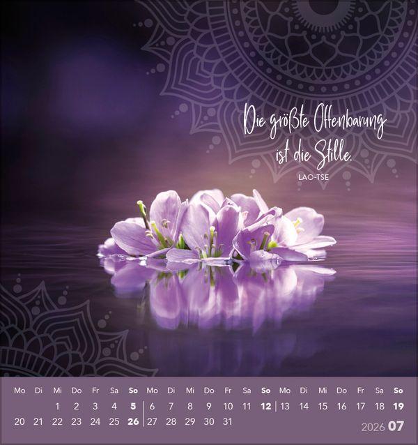 Beispielinhalt (Bild) Achtsamkeit 2026