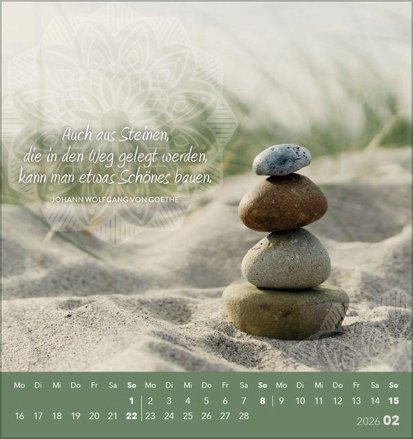 Beispielinhalt (Bild) Achtsamkeit 2026